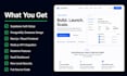 build website, saas with supabase, next js, react, node js