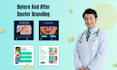 create dental clinic instagram posts with 1 day delivery
