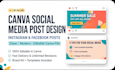 create stunning canva posts and viral youtube thumbnails