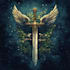 design a professional fantasy, rpg, scifi, nft logo