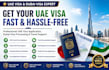 assist with uae visa application, dubai visa processing, and travel support