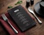design a digital menu, digital screen, menu board