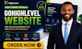 do gohighlevel website design, ghl landing page sales funnel, ghl crm automation