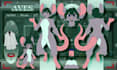 draw furry reference sheet oc fursona ref sheet nsfw anthro oc character design