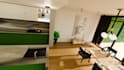 realistic 3d interior rendering and architectural