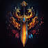 create a fantasy logo