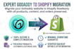 migrate clone godaddy ecommerce website to shopify migration godaddy website