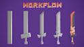 create stylized low poly 3d assets