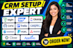 setup bigin sap clickup cinc trello caspio suitedash popl asana close apptivo