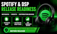 audit and prepare your music release for spotify and dsp distribution