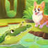 draw animal children book illustration