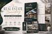 design real estate branding with listing presentation templates