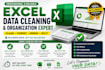 clean, format, merge, split excel data