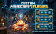 create custom minecraft plugins smp systems gui minigames