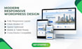design a fast, modern, and responsive wordpress website