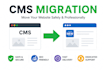 migrate cms website to wordpress with SEO and content joomla drupal wix pages