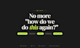 create your operations sops, process documentation and internal manuals
