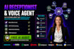 build ai receptionist, ai voice agent and appointment booking system