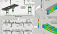 3d bridge ,road design with structural, frame ,load analysis