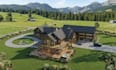 3d barn dominiums ,cabins, farmhouse visualize rendering