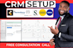 setup coconstruct marketsharp CRM acculynx salesloft workiz servicebox simpro