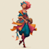 draw a fantasy character ilustration