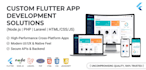 develop custom flutter app for android and ios