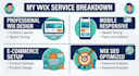 create a professional wix website desgin or e commerce store