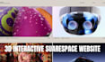squarespace 3d animated website, 3d squarespace website spline website animation