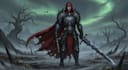 illustrate a dark fantasy character