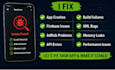 fix android app bugs, crashes, anrs, kotlin issues, and app performance problems
