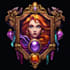 unique and detailed fantasy logo
