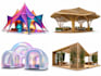 create event pavilion architecture 3d rendering concepts with 3d visualization
