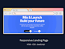 build a responsive landing page for your business in HTML CSS