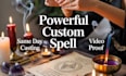 cast powerful custom spell for any situations
