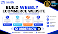 build weebly ecommerce development website redesign weebly landing page design