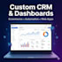 develop custom saas, CRM, erp and web applications