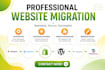 copy clone website migrate odoo website volusion prestashop to shopify migration