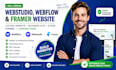 do professional webstudio webflow framer website design services