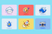design custom icons, logo icons and flat app icon sets