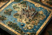draw a custom fantasy map illustration