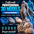 create detailed and professionally optimized 3d models