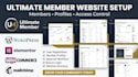 setup ultimate member registration login profile member approval functionality