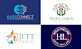 do trending custom modern minimal logo design and redesign