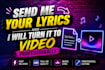 be your expert lyrics video maker