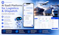 build ai saas platforms, ai logistic chatbot mobile app dispatch booking website
