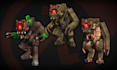 custom minecraft blockbench 3d models bosses, animtions and textures