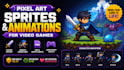 create pixel art, sprites and animation with video game