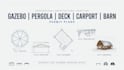 design gazebo pergola deck carport barn structural permit plans