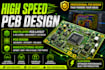 do highspeed pcb design,multilayer pcb layout and manufacturing ready pcb design